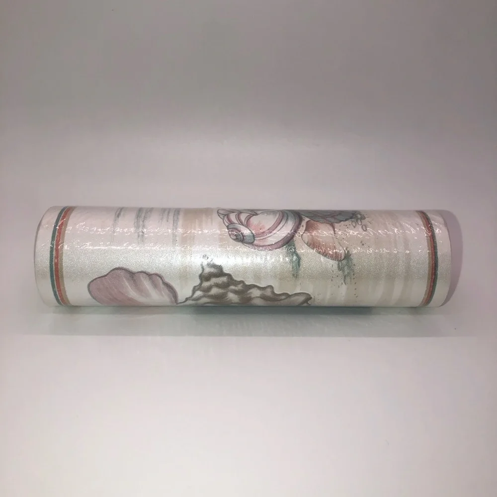 Imperial Wallpaper Border Pearlized Seashells DP5123B 5 Yards Made In Canada New